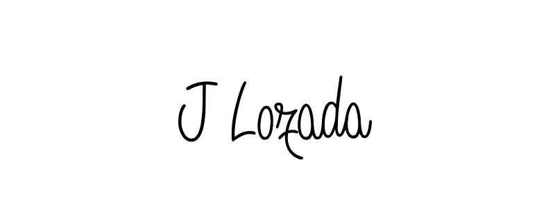 Once you've used our free online signature maker to create your best signature Angelique-Rose-font-FFP style, it's time to enjoy all of the benefits that J Lozada name signing documents. J Lozada signature style 5 images and pictures png