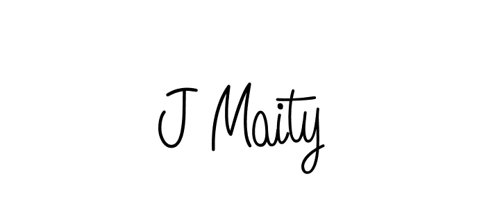 Also we have J Maity name is the best signature style. Create professional handwritten signature collection using Angelique-Rose-font-FFP autograph style. J Maity signature style 5 images and pictures png