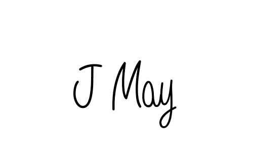 How to Draw J May signature style? Angelique-Rose-font-FFP is a latest design signature styles for name J May. J May signature style 5 images and pictures png