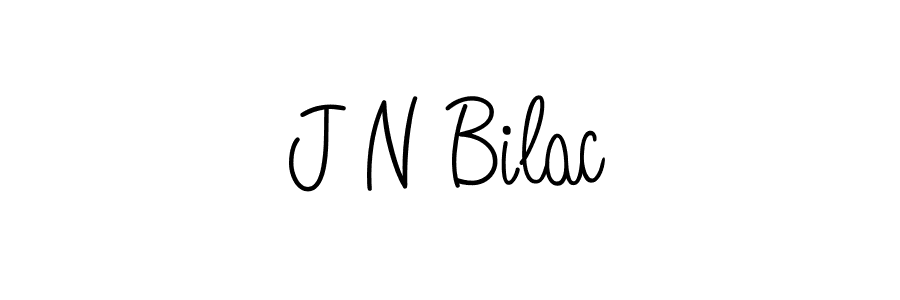 Also we have J N Bilac name is the best signature style. Create professional handwritten signature collection using Angelique-Rose-font-FFP autograph style. J N Bilac signature style 5 images and pictures png