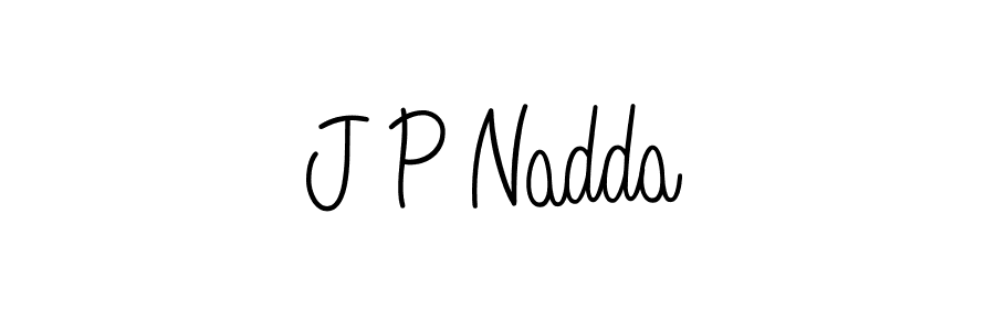 How to make J P Nadda signature? Angelique-Rose-font-FFP is a professional autograph style. Create handwritten signature for J P Nadda name. J P Nadda signature style 5 images and pictures png