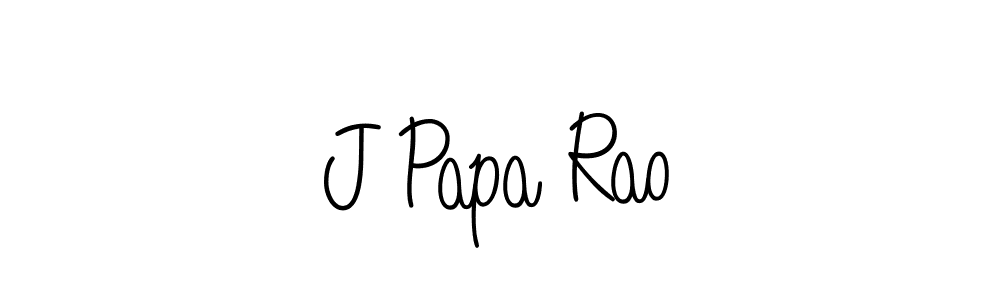 How to make J Papa Rao signature? Angelique-Rose-font-FFP is a professional autograph style. Create handwritten signature for J Papa Rao name. J Papa Rao signature style 5 images and pictures png