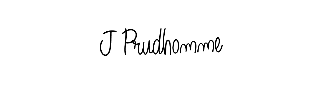 The best way (Angelique-Rose-font-FFP) to make a short signature is to pick only two or three words in your name. The name J Prudhomme include a total of six letters. For converting this name. J Prudhomme signature style 5 images and pictures png