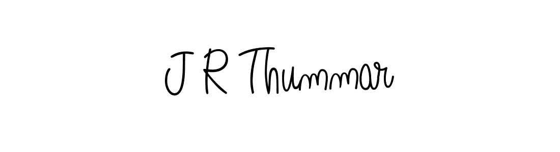 if you are searching for the best signature style for your name J R Thummar. so please give up your signature search. here we have designed multiple signature styles  using Angelique-Rose-font-FFP. J R Thummar signature style 5 images and pictures png