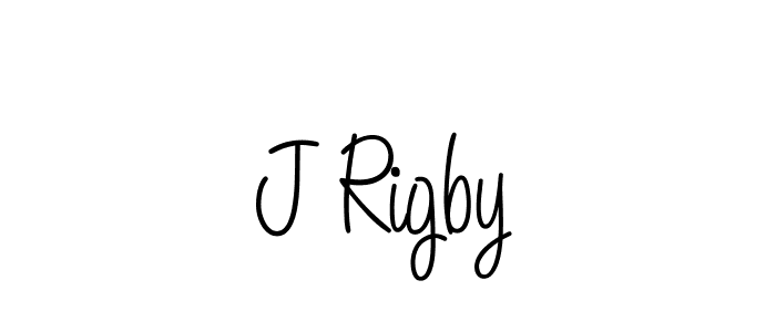 How to make J Rigby signature? Angelique-Rose-font-FFP is a professional autograph style. Create handwritten signature for J Rigby name. J Rigby signature style 5 images and pictures png