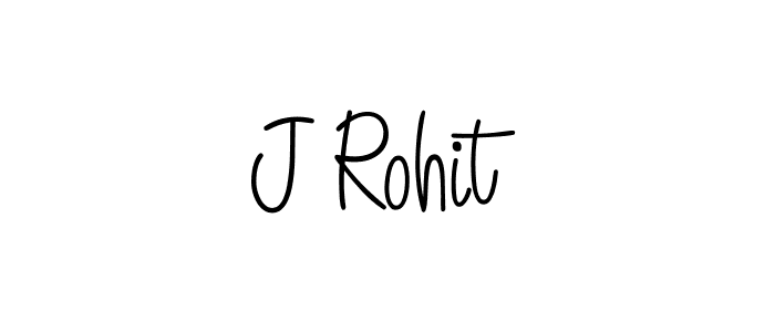 Once you've used our free online signature maker to create your best signature Angelique-Rose-font-FFP style, it's time to enjoy all of the benefits that J Rohit name signing documents. J Rohit signature style 5 images and pictures png