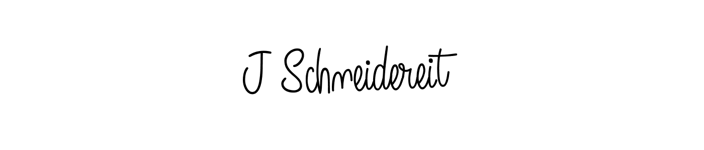 Use a signature maker to create a handwritten signature online. With this signature software, you can design (Angelique-Rose-font-FFP) your own signature for name J Schneidereit. J Schneidereit signature style 5 images and pictures png