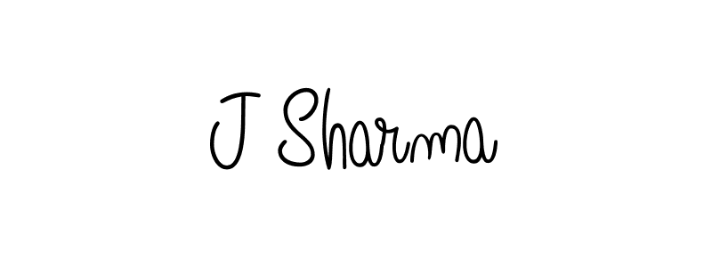 How to Draw J Sharma signature style? Angelique-Rose-font-FFP is a latest design signature styles for name J Sharma. J Sharma signature style 5 images and pictures png