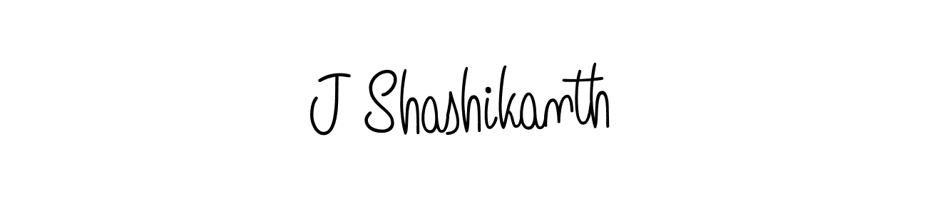 Use a signature maker to create a handwritten signature online. With this signature software, you can design (Angelique-Rose-font-FFP) your own signature for name J Shashikanth. J Shashikanth signature style 5 images and pictures png