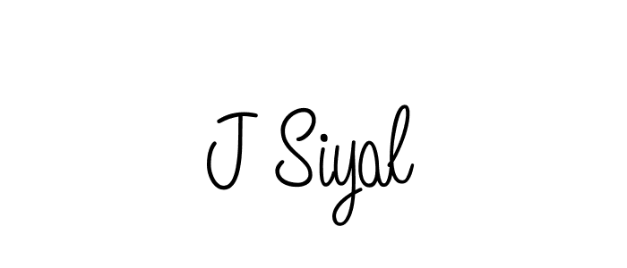 How to make J Siyal signature? Angelique-Rose-font-FFP is a professional autograph style. Create handwritten signature for J Siyal name. J Siyal signature style 5 images and pictures png