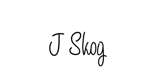 How to make J Skog signature? Angelique-Rose-font-FFP is a professional autograph style. Create handwritten signature for J Skog name. J Skog signature style 5 images and pictures png