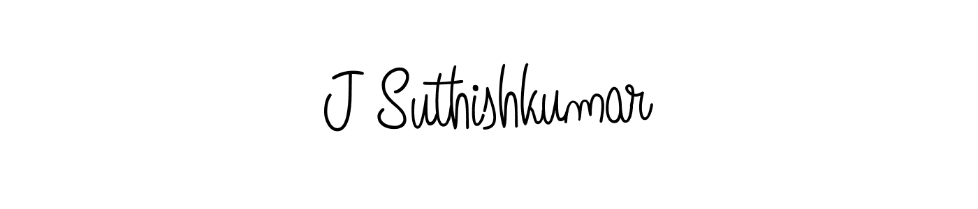 J Suthishkumar stylish signature style. Best Handwritten Sign (Angelique-Rose-font-FFP) for my name. Handwritten Signature Collection Ideas for my name J Suthishkumar. J Suthishkumar signature style 5 images and pictures png