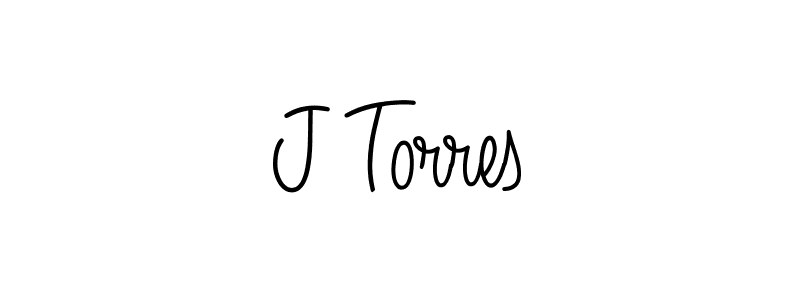 Design your own signature with our free online signature maker. With this signature software, you can create a handwritten (Angelique-Rose-font-FFP) signature for name J Torres. J Torres signature style 5 images and pictures png