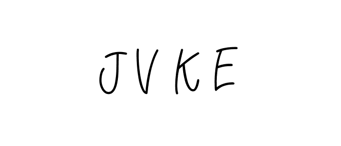 Make a beautiful signature design for name J V K E. Use this online signature maker to create a handwritten signature for free. J V K E signature style 5 images and pictures png