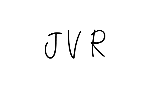 Make a beautiful signature design for name J V R. With this signature (Angelique-Rose-font-FFP) style, you can create a handwritten signature for free. J V R signature style 5 images and pictures png