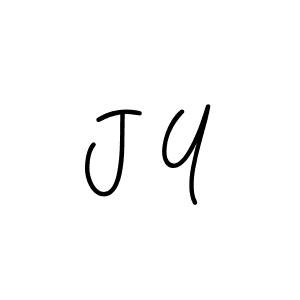 You should practise on your own different ways (Angelique-Rose-font-FFP) to write your name (J Y) in signature. don't let someone else do it for you. J Y signature style 5 images and pictures png
