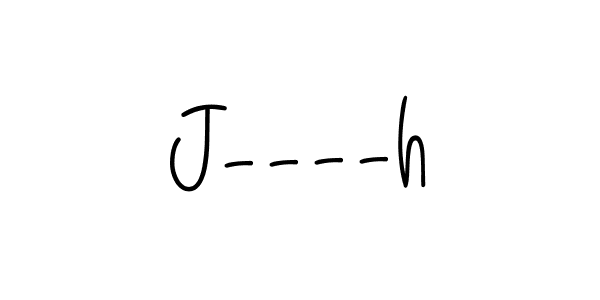 Create a beautiful signature design for name J----h. With this signature (Angelique-Rose-font-FFP) fonts, you can make a handwritten signature for free. J----h signature style 5 images and pictures png