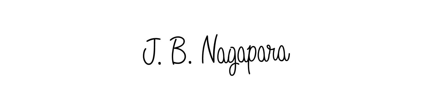 How to Draw J. B. Nagapara signature style? Angelique-Rose-font-FFP is a latest design signature styles for name J. B. Nagapara. J. B. Nagapara signature style 5 images and pictures png