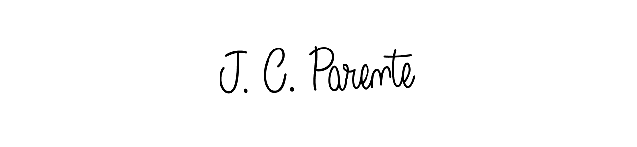 Check out images of Autograph of J. C. Parente name. Actor J. C. Parente Signature Style. Angelique-Rose-font-FFP is a professional sign style online. J. C. Parente signature style 5 images and pictures png