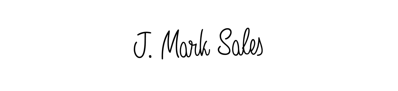 Use a signature maker to create a handwritten signature online. With this signature software, you can design (Angelique-Rose-font-FFP) your own signature for name J. Mark Sales. J. Mark Sales signature style 5 images and pictures png