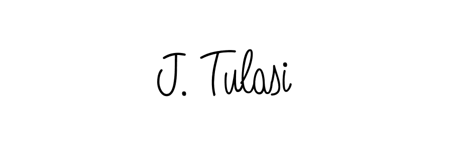 How to make J. Tulasi signature? Angelique-Rose-font-FFP is a professional autograph style. Create handwritten signature for J. Tulasi name. J. Tulasi signature style 5 images and pictures png