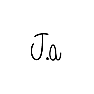 This is the best signature style for the J.a name. Also you like these signature font (Angelique-Rose-font-FFP). Mix name signature. J.a signature style 5 images and pictures png