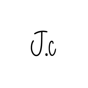 Similarly Angelique-Rose-font-FFP is the best handwritten signature design. Signature creator online .You can use it as an online autograph creator for name J.c. J.c signature style 5 images and pictures png