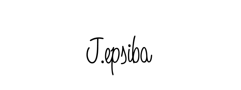 Check out images of Autograph of J.epsiba name. Actor J.epsiba Signature Style. Angelique-Rose-font-FFP is a professional sign style online. J.epsiba signature style 5 images and pictures png