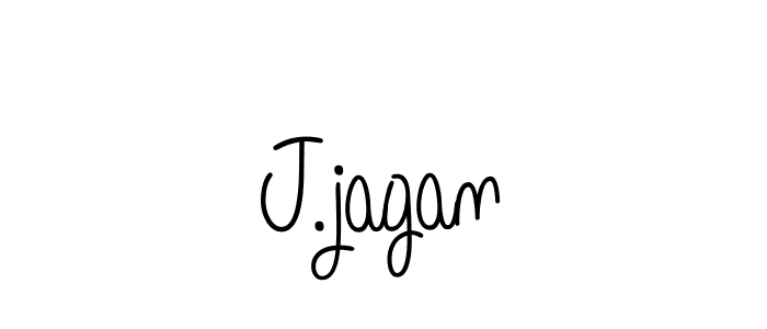 How to make J.jagan name signature. Use Angelique-Rose-font-FFP style for creating short signs online. This is the latest handwritten sign. J.jagan signature style 5 images and pictures png