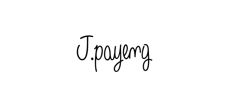 How to make J.payeng signature? Angelique-Rose-font-FFP is a professional autograph style. Create handwritten signature for J.payeng name. J.payeng signature style 5 images and pictures png