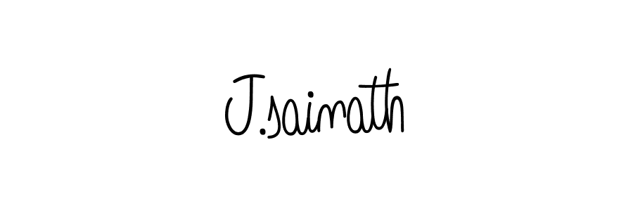 You can use this online signature creator to create a handwritten signature for the name J.sainath. This is the best online autograph maker. J.sainath signature style 5 images and pictures png