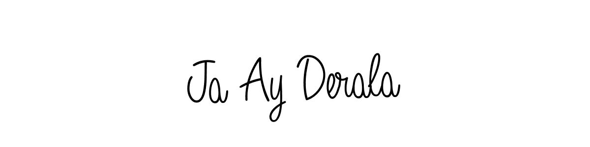 Make a beautiful signature design for name Ja Ay Derala. With this signature (Angelique-Rose-font-FFP) style, you can create a handwritten signature for free. Ja Ay Derala signature style 5 images and pictures png