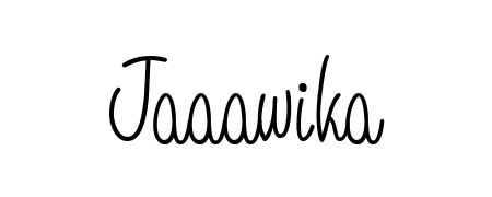 How to make Jaaawika name signature. Use Angelique-Rose-font-FFP style for creating short signs online. This is the latest handwritten sign. Jaaawika signature style 5 images and pictures png
