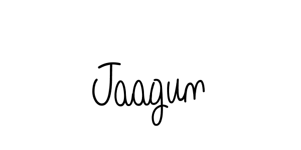 How to make Jaagun name signature. Use Angelique-Rose-font-FFP style for creating short signs online. This is the latest handwritten sign. Jaagun signature style 5 images and pictures png
