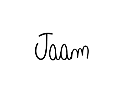 Jaam stylish signature style. Best Handwritten Sign (Angelique-Rose-font-FFP) for my name. Handwritten Signature Collection Ideas for my name Jaam. Jaam signature style 5 images and pictures png