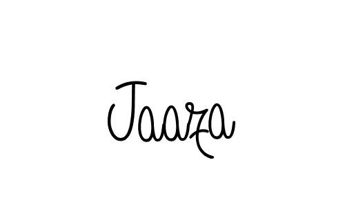 Design your own signature with our free online signature maker. With this signature software, you can create a handwritten (Angelique-Rose-font-FFP) signature for name Jaaza. Jaaza signature style 5 images and pictures png