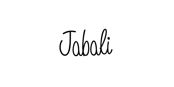 Also we have Jabali name is the best signature style. Create professional handwritten signature collection using Angelique-Rose-font-FFP autograph style. Jabali signature style 5 images and pictures png