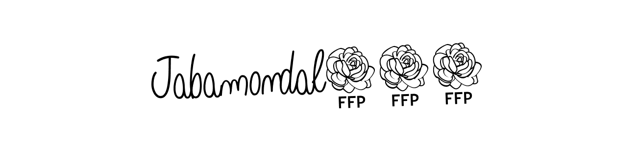 Create a beautiful signature design for name Jabamondal983. With this signature (Angelique-Rose-font-FFP) fonts, you can make a handwritten signature for free. Jabamondal983 signature style 5 images and pictures png