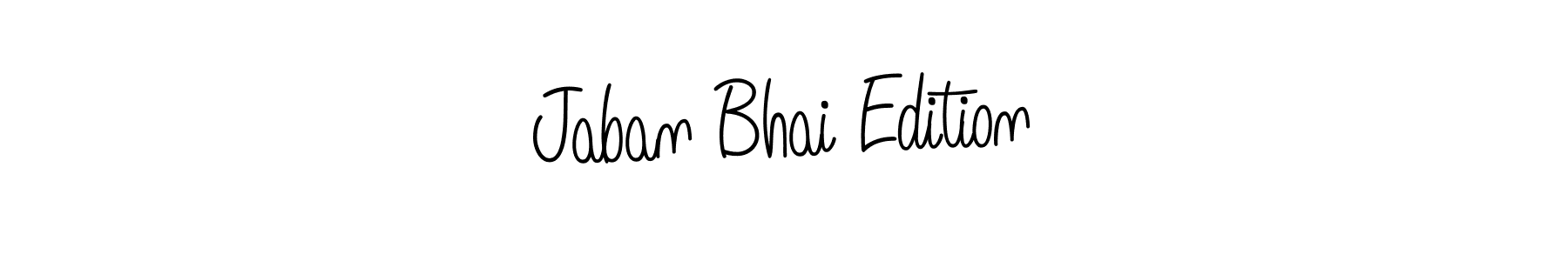 Here are the top 10 professional signature styles for the name Jaban Bhai Edition. These are the best autograph styles you can use for your name. Jaban Bhai Edition signature style 5 images and pictures png