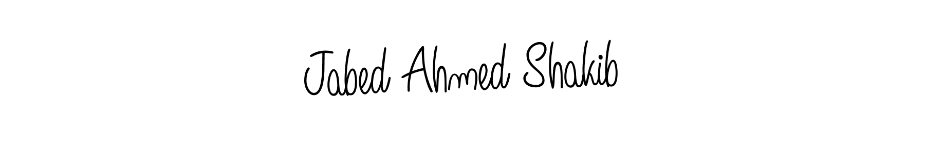 How to Draw Jabed Ahmed Shakib signature style? Angelique-Rose-font-FFP is a latest design signature styles for name Jabed Ahmed Shakib. Jabed Ahmed Shakib signature style 5 images and pictures png