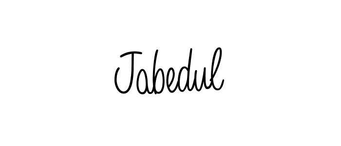 Make a beautiful signature design for name Jabedul. Use this online signature maker to create a handwritten signature for free. Jabedul signature style 5 images and pictures png