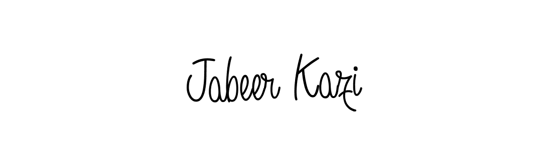 It looks lik you need a new signature style for name Jabeer Kazi. Design unique handwritten (Angelique-Rose-font-FFP) signature with our free signature maker in just a few clicks. Jabeer Kazi signature style 5 images and pictures png