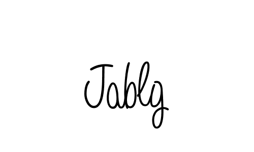 Jablg stylish signature style. Best Handwritten Sign (Angelique-Rose-font-FFP) for my name. Handwritten Signature Collection Ideas for my name Jablg. Jablg signature style 5 images and pictures png