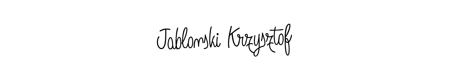 Make a short Jablonski Krzysztof signature style. Manage your documents anywhere anytime using Angelique-Rose-font-FFP. Create and add eSignatures, submit forms, share and send files easily. Jablonski Krzysztof signature style 5 images and pictures png