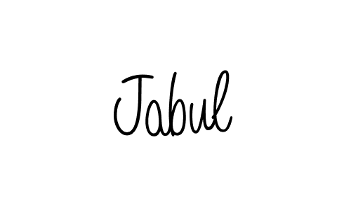 Also You can easily find your signature by using the search form. We will create Jabul name handwritten signature images for you free of cost using Angelique-Rose-font-FFP sign style. Jabul signature style 5 images and pictures png