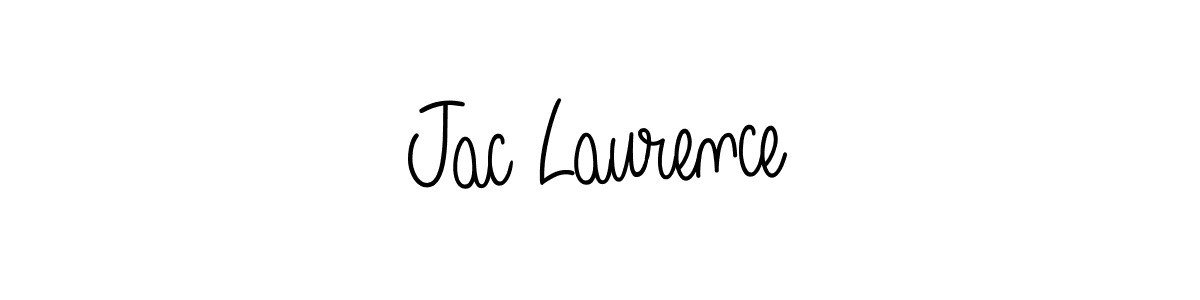 Use a signature maker to create a handwritten signature online. With this signature software, you can design (Angelique-Rose-font-FFP) your own signature for name Jac Laurence. Jac Laurence signature style 5 images and pictures png
