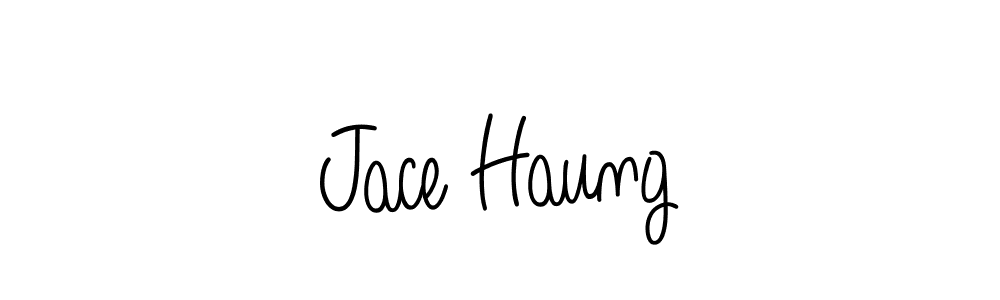 Design your own signature with our free online signature maker. With this signature software, you can create a handwritten (Angelique-Rose-font-FFP) signature for name Jace Haung. Jace Haung signature style 5 images and pictures png