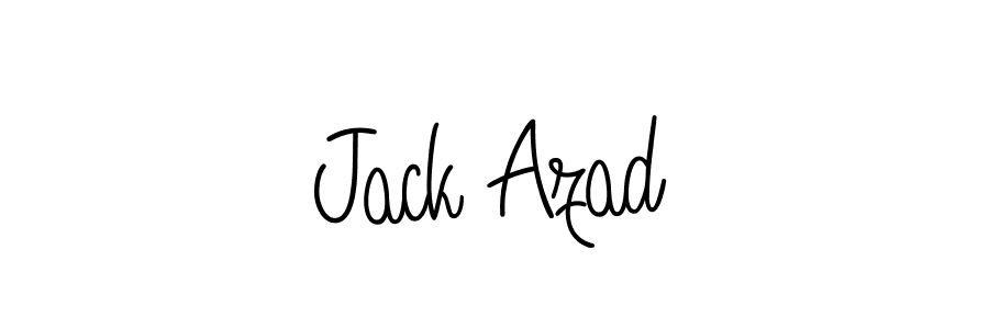 How to make Jack Azad signature? Angelique-Rose-font-FFP is a professional autograph style. Create handwritten signature for Jack Azad name. Jack Azad signature style 5 images and pictures png