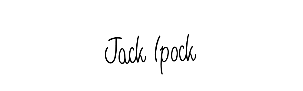 Design your own signature with our free online signature maker. With this signature software, you can create a handwritten (Angelique-Rose-font-FFP) signature for name Jack Ipock. Jack Ipock signature style 5 images and pictures png