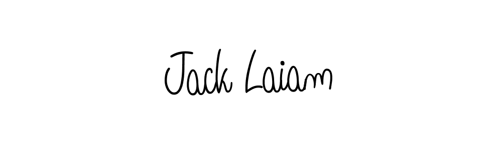 Make a beautiful signature design for name Jack Laiam. With this signature (Angelique-Rose-font-FFP) style, you can create a handwritten signature for free. Jack Laiam signature style 5 images and pictures png